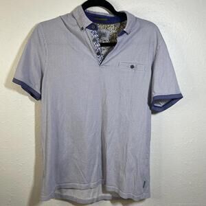 Ted Baker Men's Polo Shirt - Stylish Casual Wear Size 5 (XL)